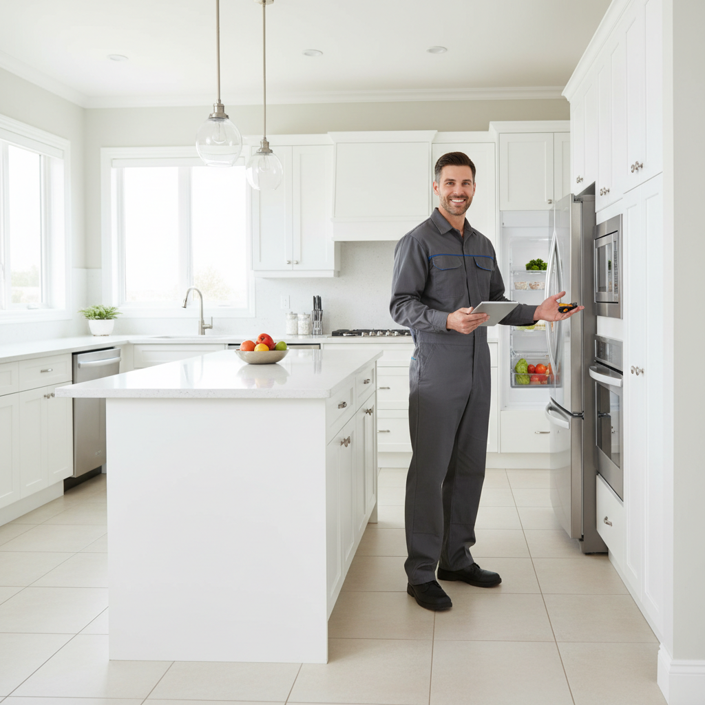 Professional Miele appliance repair technician